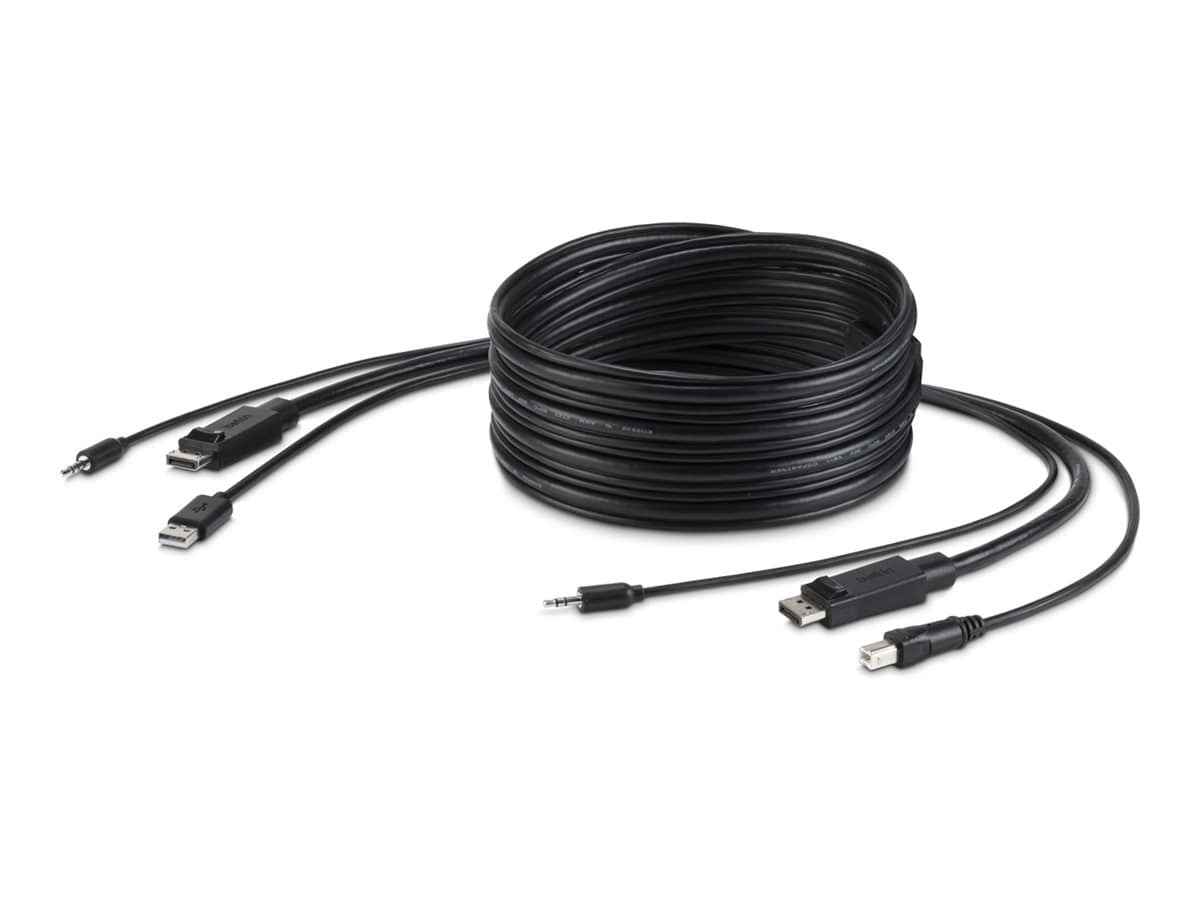 TAA DP to DP KVM Combo Cable, 10'