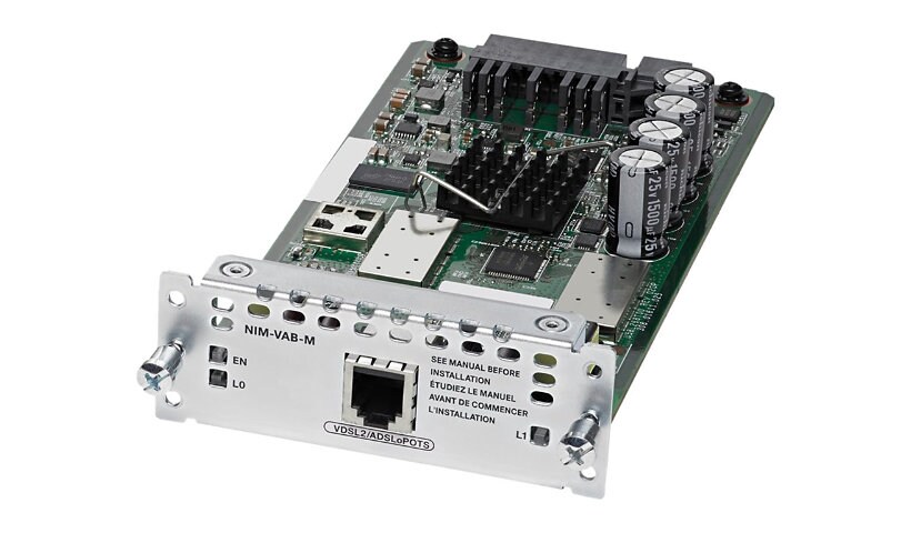 Cisco 1-port VDSL2/ADSL2+ over POTS with Annex M - DSL modem