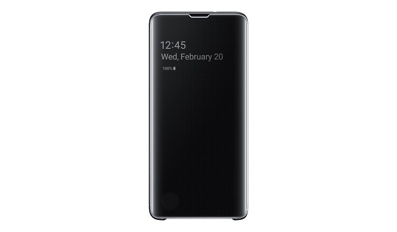 Samsung Clear View Cover EF-ZG973 - protection à rabat pour téléphone portable