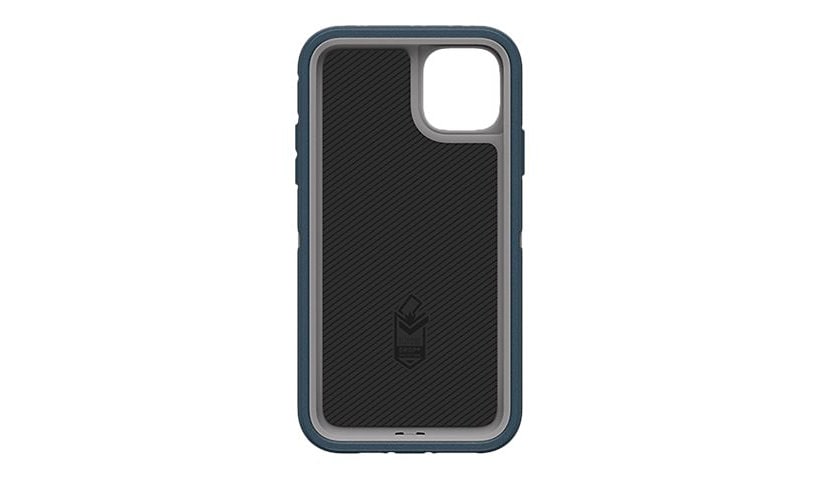 OtterBox Defender Rugged Carrying Case (Holster) Apple iPhone 11 Pro Max Smartphone - Gone Fishin Blue