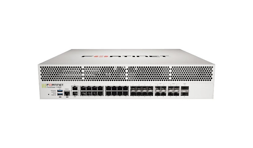 Fortinet FortiGate 1100E - security appliance - with 5 years FortiCare 24X7