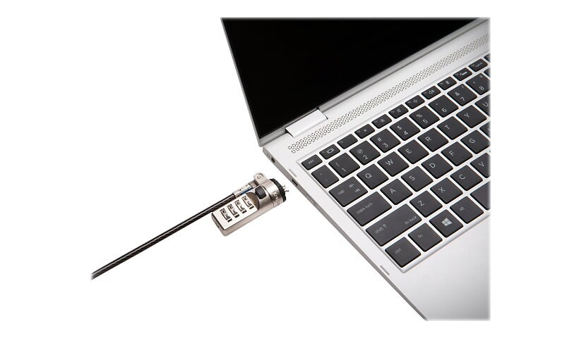 Kensington NanoSaver Serialized Combination Laptop Lock security cable lock