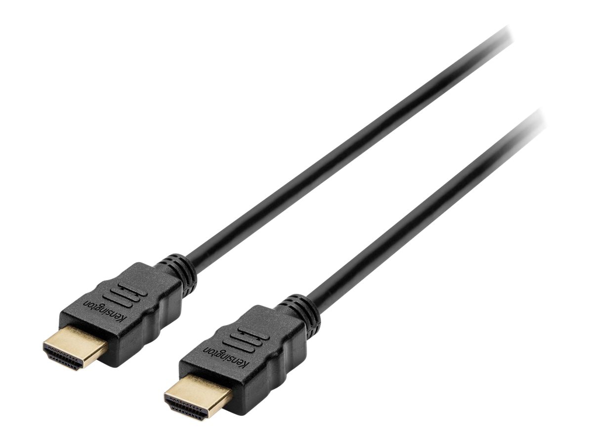 Kensington High Speed HDMI Cable with Ethernet, 6ft - HDMI cable with Ether