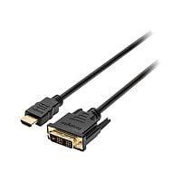 Kensington HDMI (M) to DVI-D (M) Passive Cable, 6ft - adapter cable - HDMI