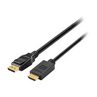 Kensington DisplayPort 1.2 (M) to HDMI (M) Passive Cable, 6ft - adapter cab