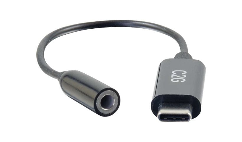 C2G USB C to 3.5mm Audio Adapter - USB C to AUX Cable - USB C to Headphone Jack - USB-C vers adaptateur de prise casque