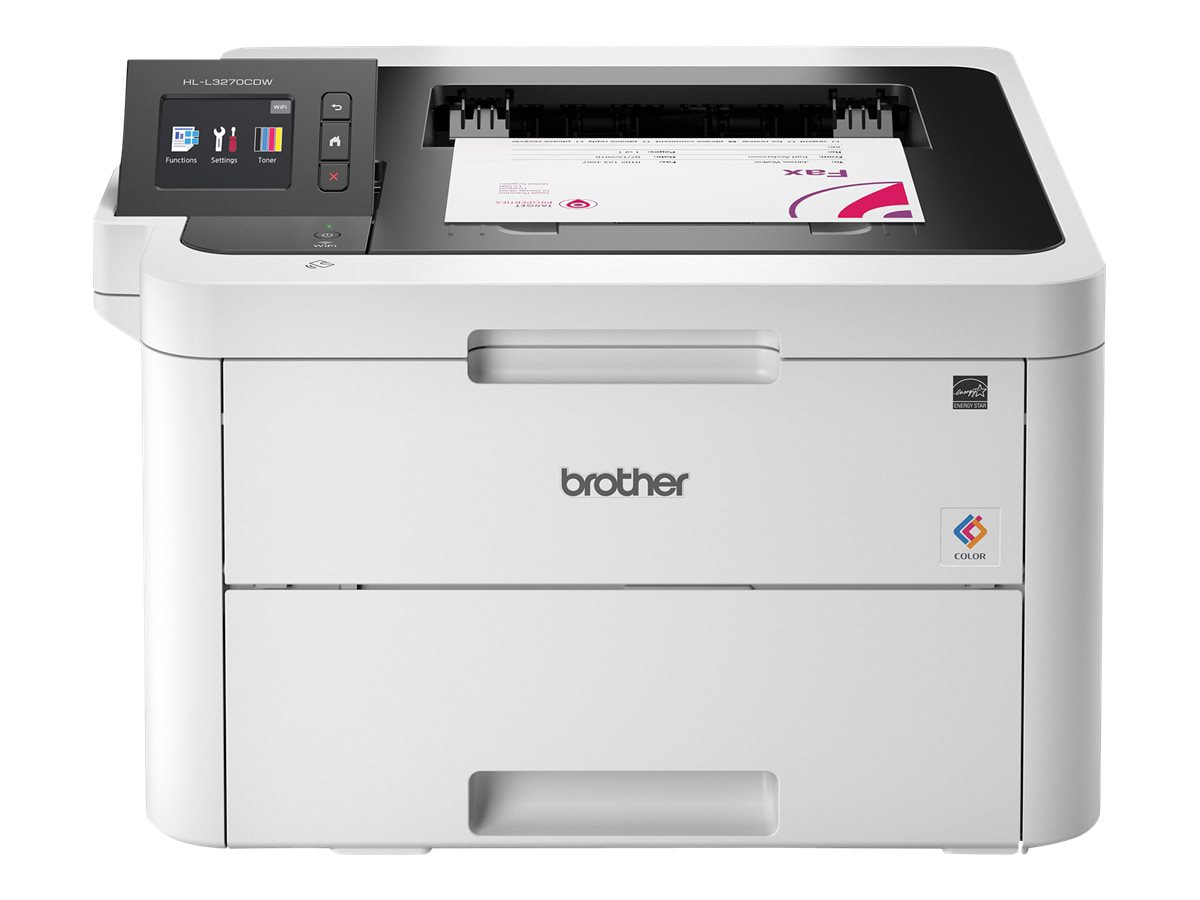 Brother - Imprimante laser couleur sans fil HL-L3270CDW, compatible avec  appareils mobiles