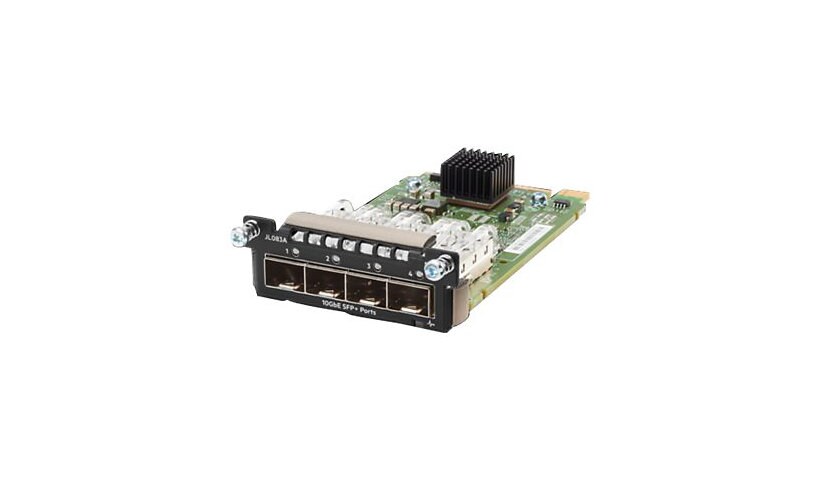 HPE Aruba - expansion module - 10 Gigabit SFP+ x 4