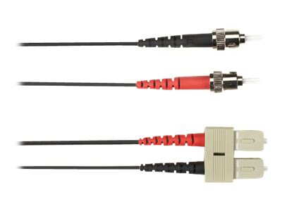 Black Box patch cable - 1 m - black