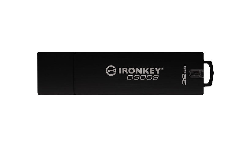 IronKey D300S - clé USB - 32 Go - Conformité TAA
