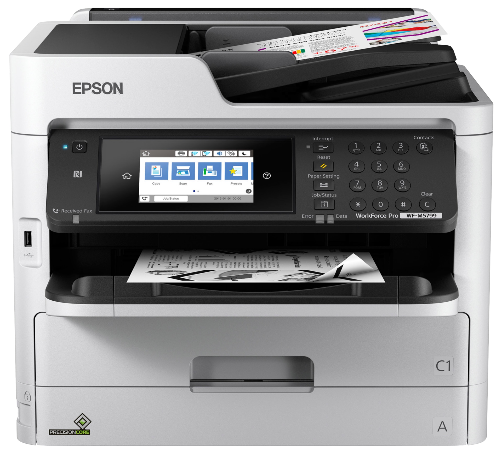 Epson WorkForce Pro WF-M5799 Supertank - multifunction printer - B/W