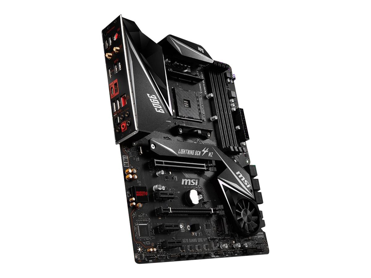 Msi Mpg X570 Gaming Edge Wifi Motherboard Atx Socket Am4 Amd X570 X570edgewifi Computer Components Cdw Ca