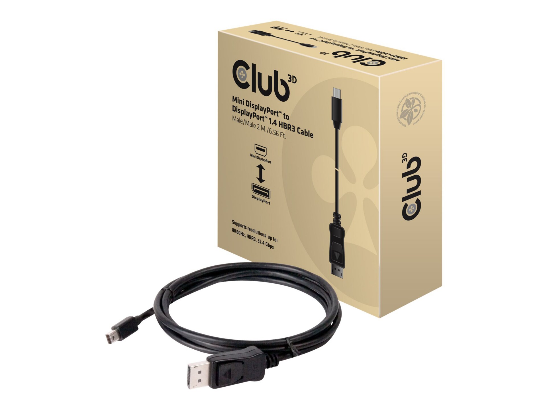 Club 3D Câble DisplayPort - 2 m