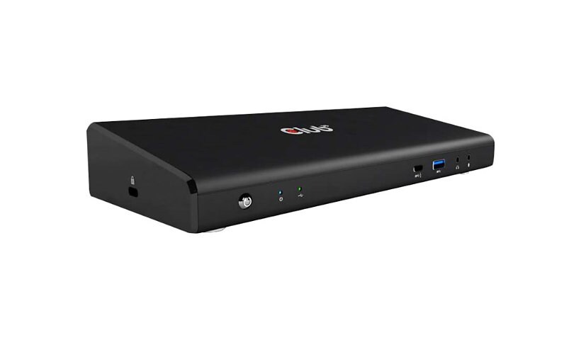 Club3D SenseVision Connect USB C 3.2 Gen1 Universal Triple 4K Charging Dock