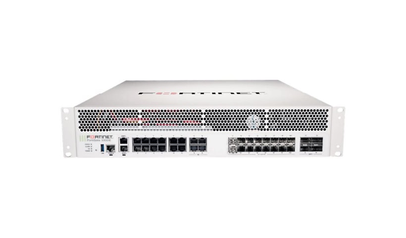 Fortinet FortiGate 3301E - UTM Bundle - security appliance - with 3 years FortiCare 24X7 Service + 3 years FortiGuard