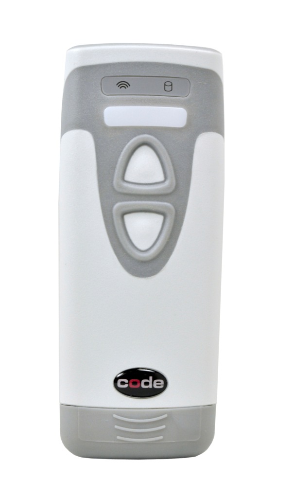 Code CR2600 Bluetooth Barcode Scanner - Light Gray