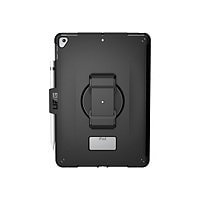 UAG Case for iPad 10.2-in (9/8/7 Gen, 2021/2020/2019) - Scout w/ Handstrap Black - back cover for tablet