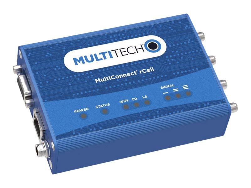 Multi-Tech MultiConnect rCell 100 Series MTR-LNA7-B07 - wireless router - WWAN - Wi-Fi, Bluetooth - desktop
