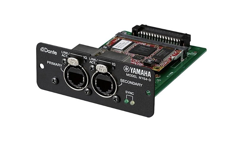 Yamaha NY64-D module d'extension DANTE