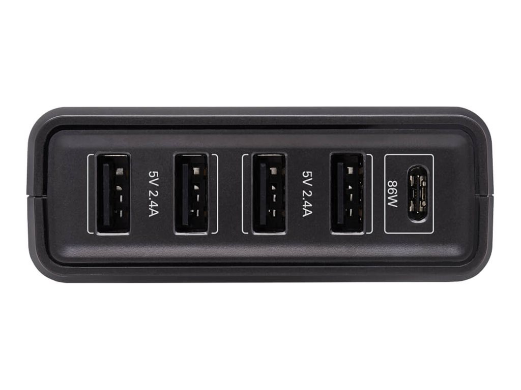 Thumbnail 5 of 9 for Eaton Tripp Lite Series USB-IF Multi-Device USB Charger 110W Total 1x USB-C PD 3.0 PD port 86W/4x USB-A Auto-sensing