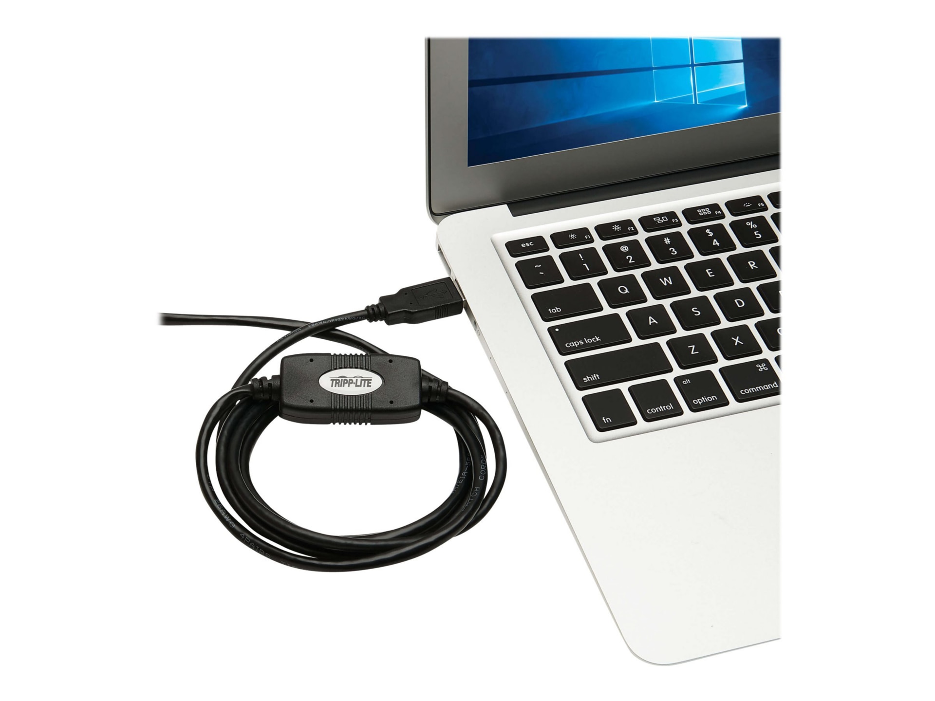 Thumbnail 6 of 7 for Eaton Tripp Lite Series USB-A to RJ45 Rollover Console Cable (M/M) - Cisco Compatible, 250 Kbps, 6 ft. (1.83 m), Black
