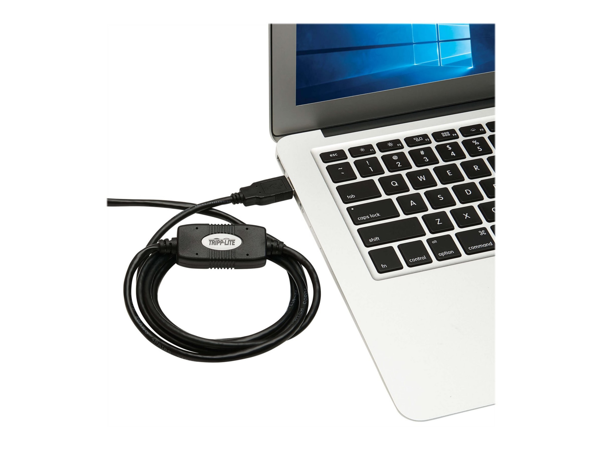 Thumbnail 7 of 7 for Eaton Tripp Lite Series USB-A to RJ45 Rollover Console Cable (M/M) - Cisco Compatible, 250 Kbps, 6 ft. (1.83 m), Black