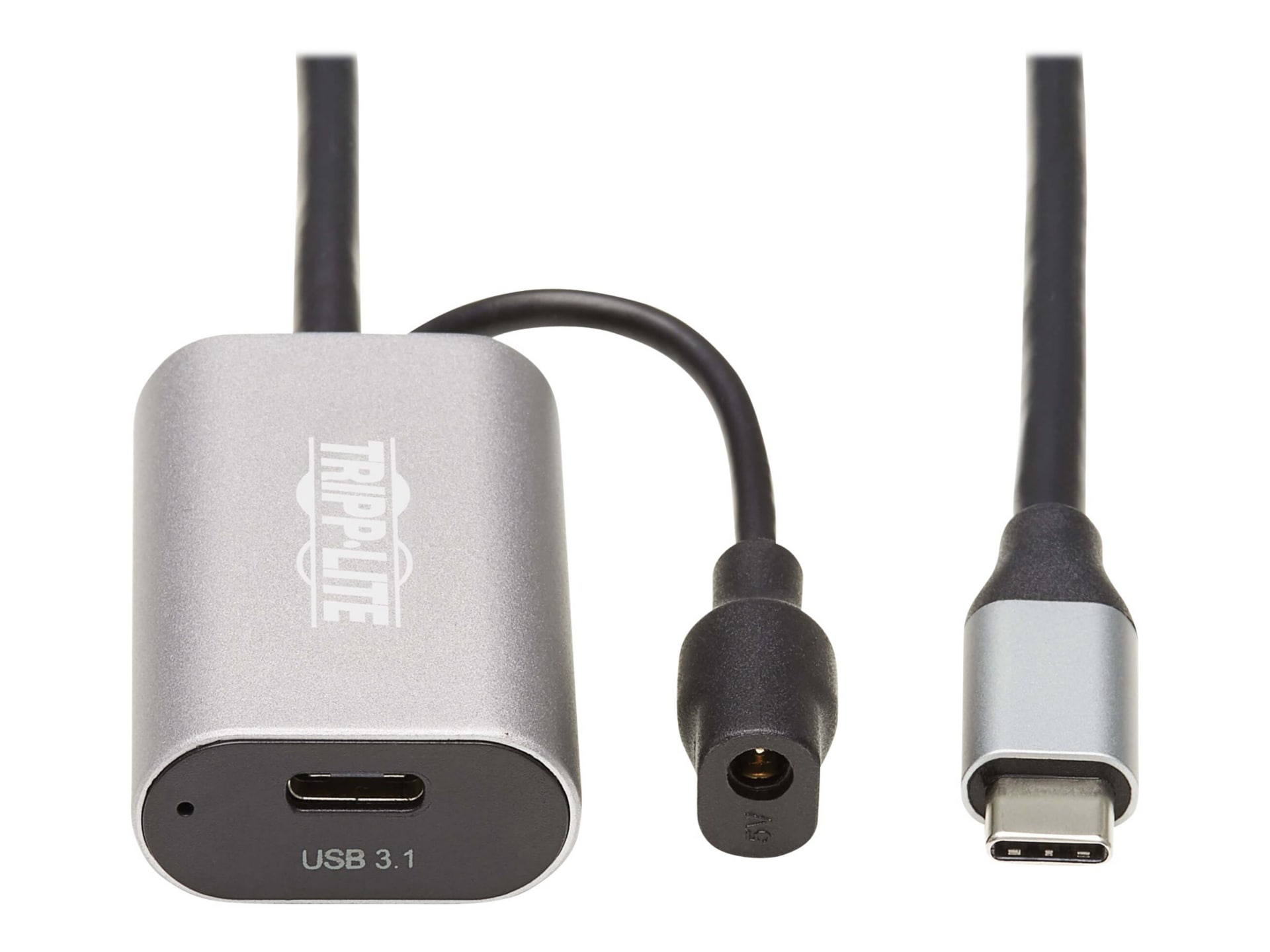Tripp Lite USB C Active Extension Cable USB C to USB C USB 3.1 Gen 1 M/F 5M - USB extension cable - 24 pin USB-C to 24