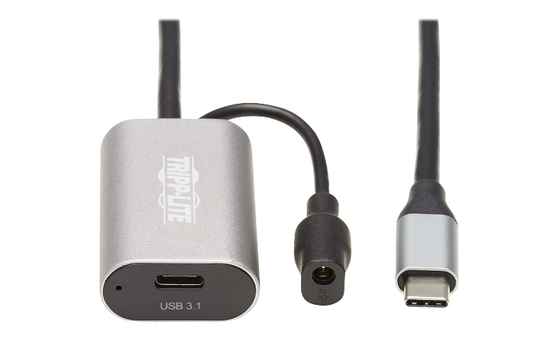 Tripp Lite USB C Active Extension Cable USB C to USB C USB 3.1 Gen M/F 5M - USB extension cable - 24 pin USB-C to 24 - U330-05M-C2C USB Adapters - CDW.com