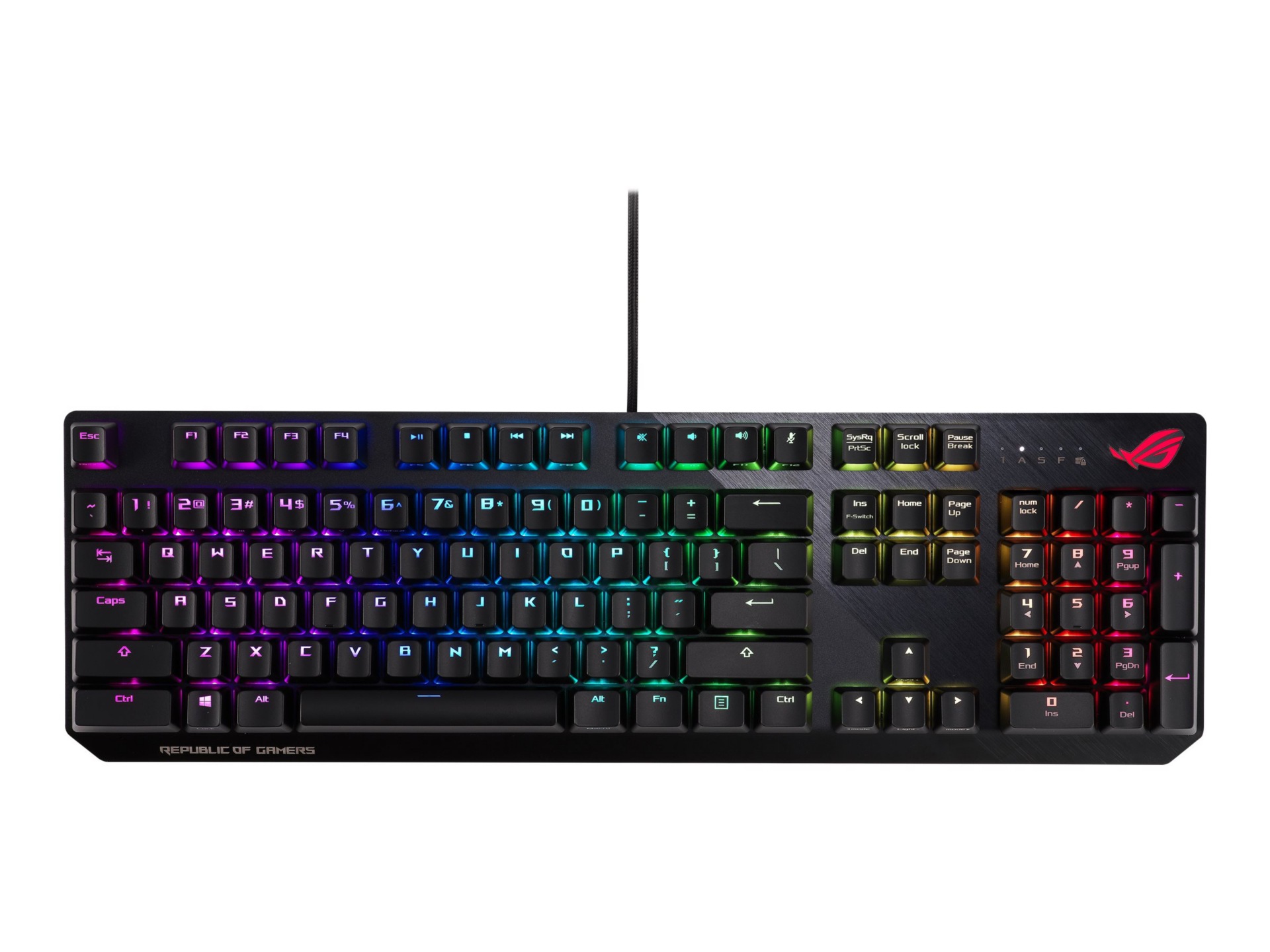 Thumbnail 2 of 5 for Asus ROG Strix Scope - keyboard - US