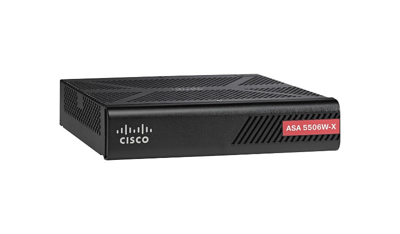Cisco ASA 5506W-X with FirePOWER Services - security appliance