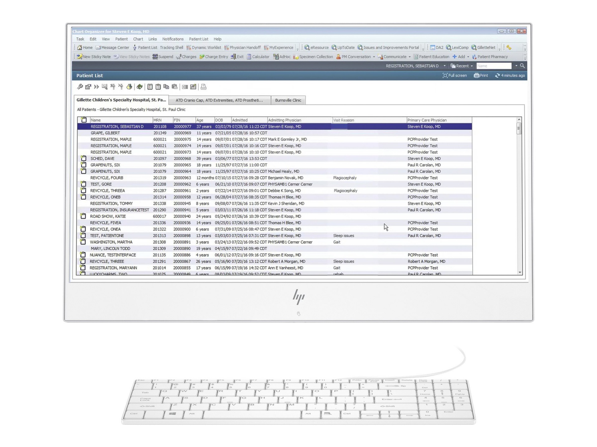 HP EliteOne 800 G5 - Healthcare Edition - all-in-one - Core i5 9500 3 GHz -