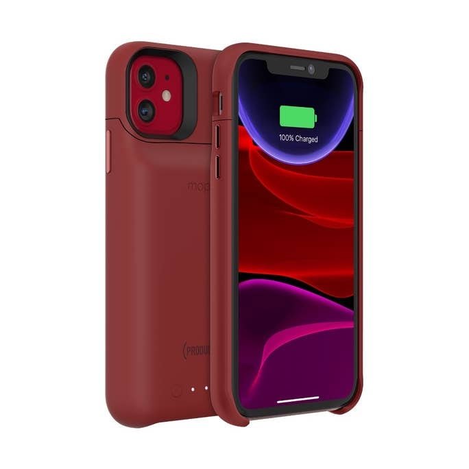 MOPHIE QI CHARGER F/IPHONE11 RED
