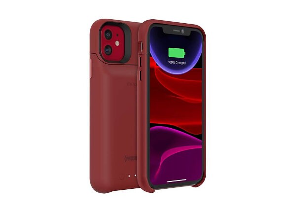 mophie Juice Pack Access Protective Case for iPhone 11 - Red