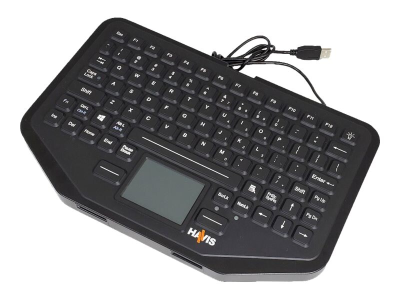 Havis KB-106 - keyboard - with touchpad - US Input Device