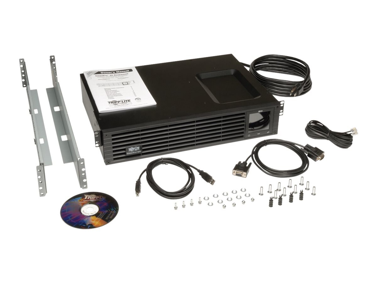 Thumbnail 4 of 9 for Eaton Tripp Lite Series SmartPro 120V 1kVA 800W Line-Interactive Sine Wave UPS, 2U Rack/Tower, Network Card Options,