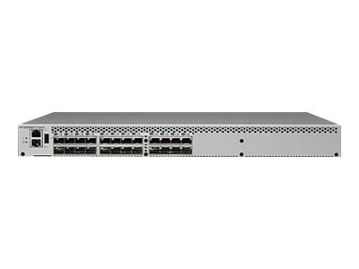 HPE SN3000B 16Gb 24-port/12-port Active Fibre Channel Switch - switch - 12 ports - rack-mountable - with 2.4M Jumper