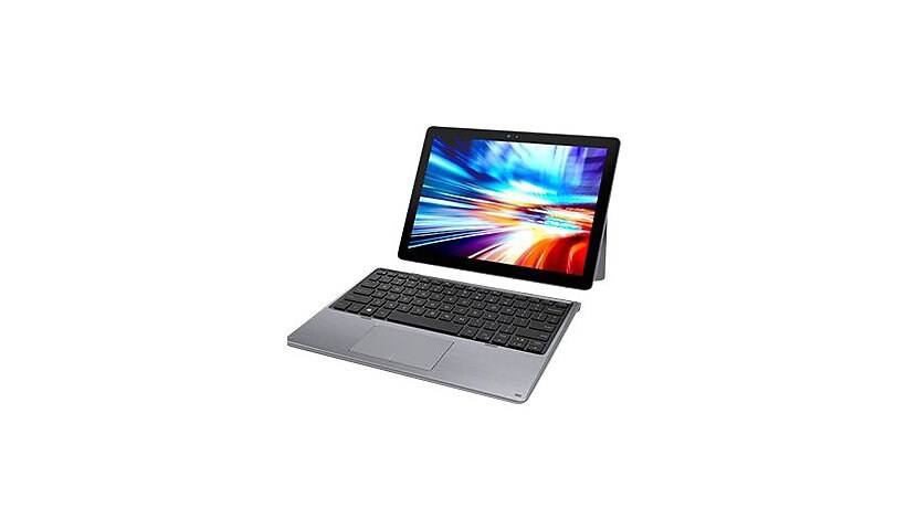 Dell - clavier - avec pavé tactile - Français canadien - aluminium