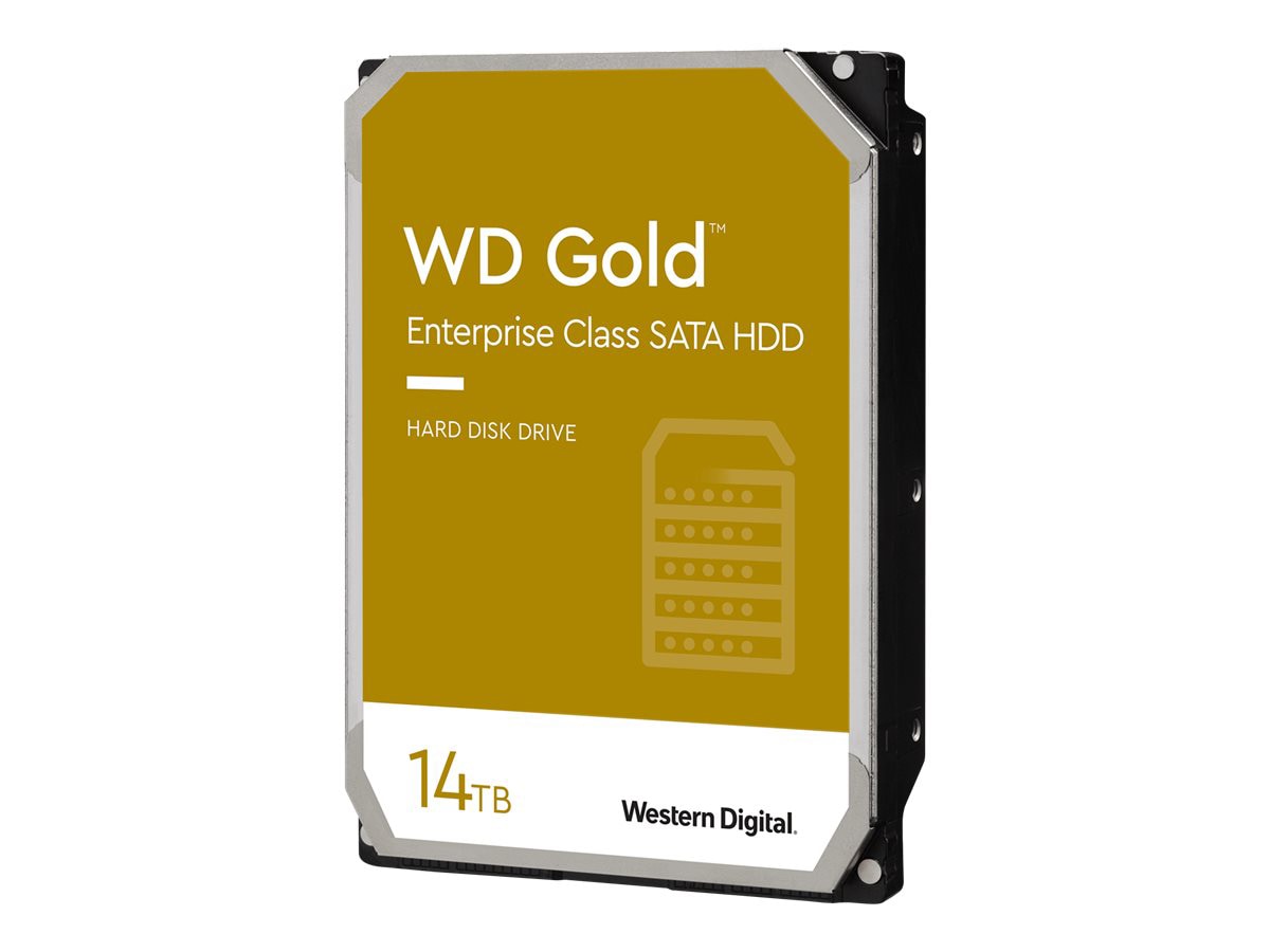 WD Gold DC HA750 Enterprise Class SATA HDD WD141KRYZ - hard drive - 14 TB - SATA 6Gb/s