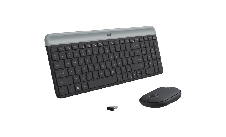 Logitech Slim Wireless Combo MK470 - keyboard and mouse set
