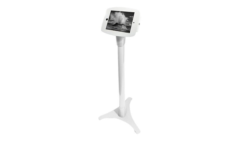 Compulocks Space Adjustable iPad Enclosure Floor Stand - stand - for tablet