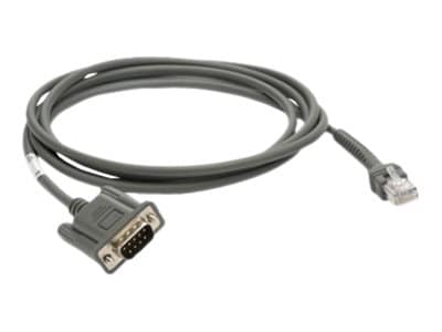 Zebra - serial cable - DB-9 to RJ-45 - 7 ft