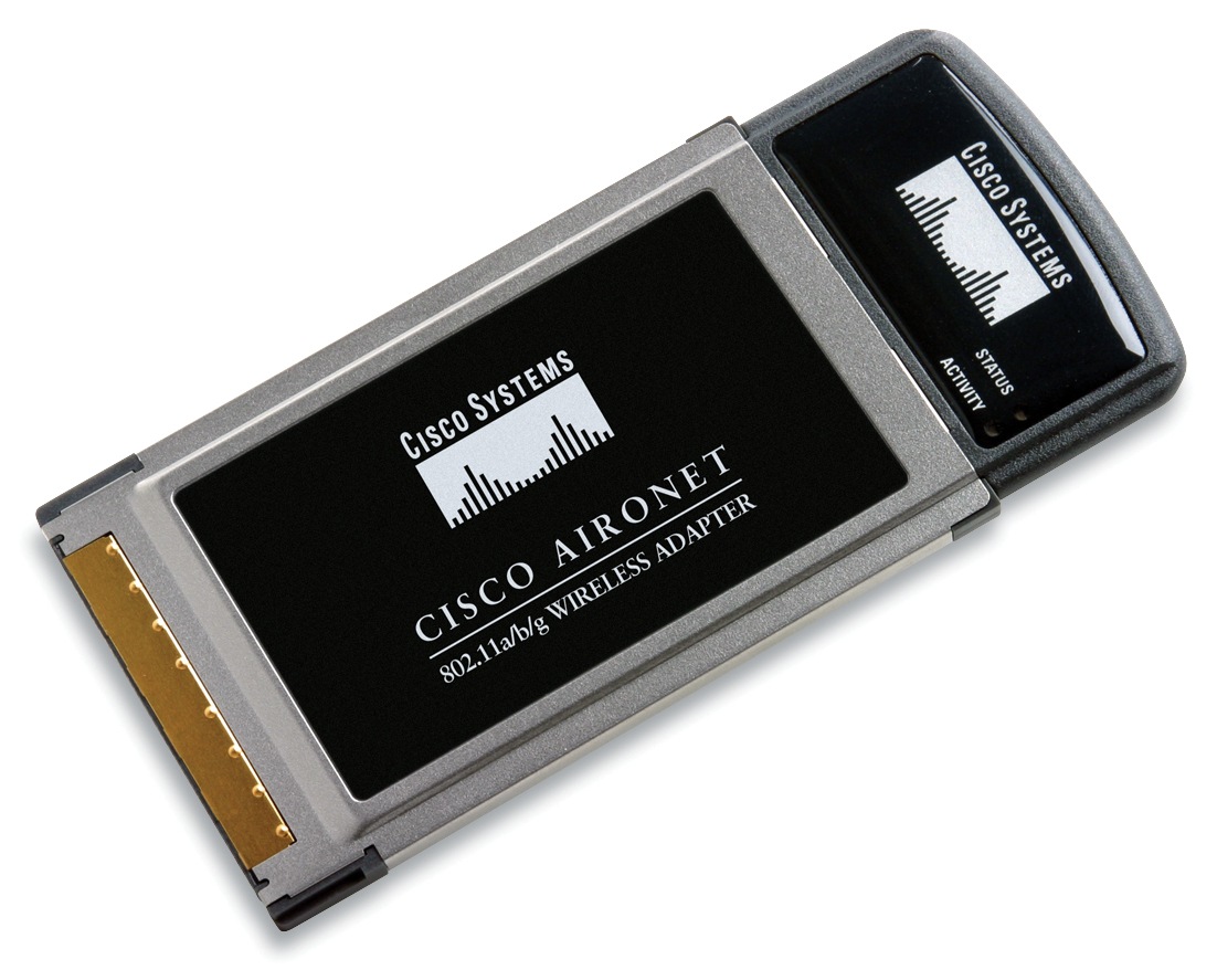 Cisco Aironet 802.11a/b/g Wireless CardBus Adapter