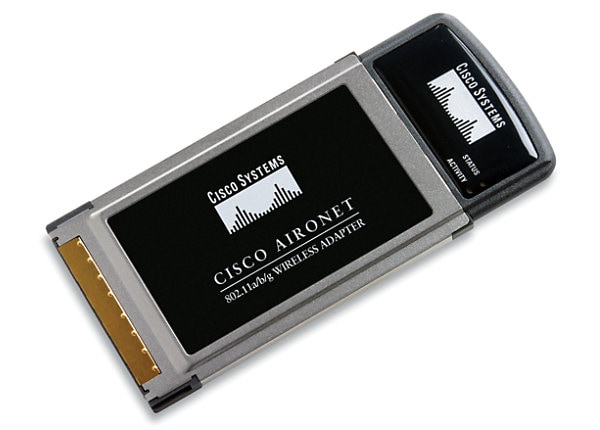 Cisco Aironet 802.11a/b/g Wireless CardBus Adapter
