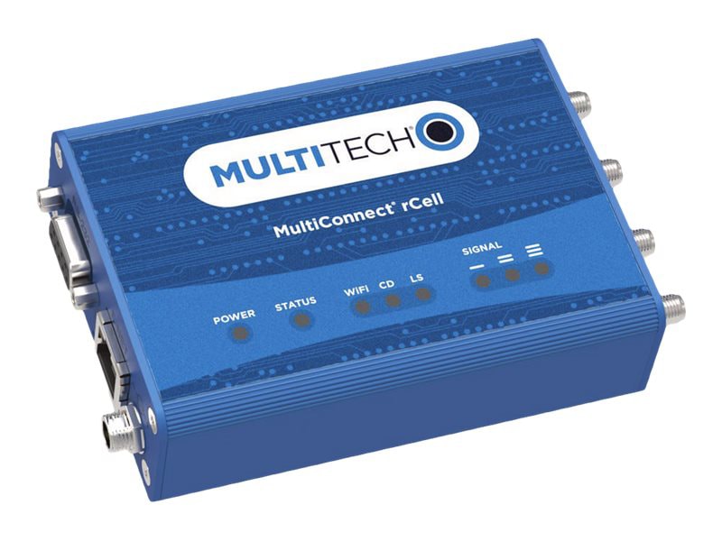 Multi-Tech MultiConnect rCell 100 Series MTR-LNA7-B07-US - wireless router - WWAN - Wi-Fi, Bluetooth - desktop