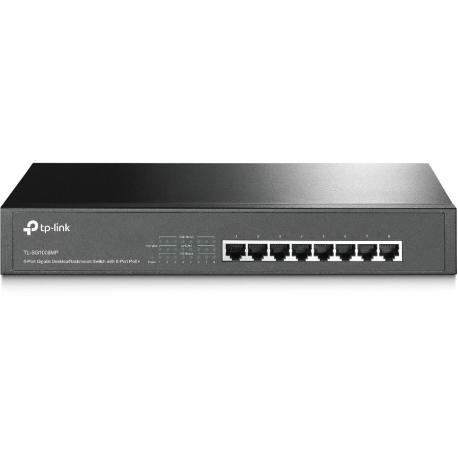 TP-Link TL-SG1008MP - 8-Port Gigabit PoE Switch - TL-SG1008MP - Modular  Switches 