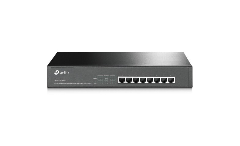 TP-Link Gigabit TL-SG1008MP 8-Port Modular PoE - Switch - Switches TL-SG1008MP -