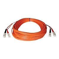 Tripp Lite 50M Duplex Multimode 50/125 Fiber Optic Patch Cable SC/SC 164' 164ft 50 Meter - patch cable - 50 m - orange