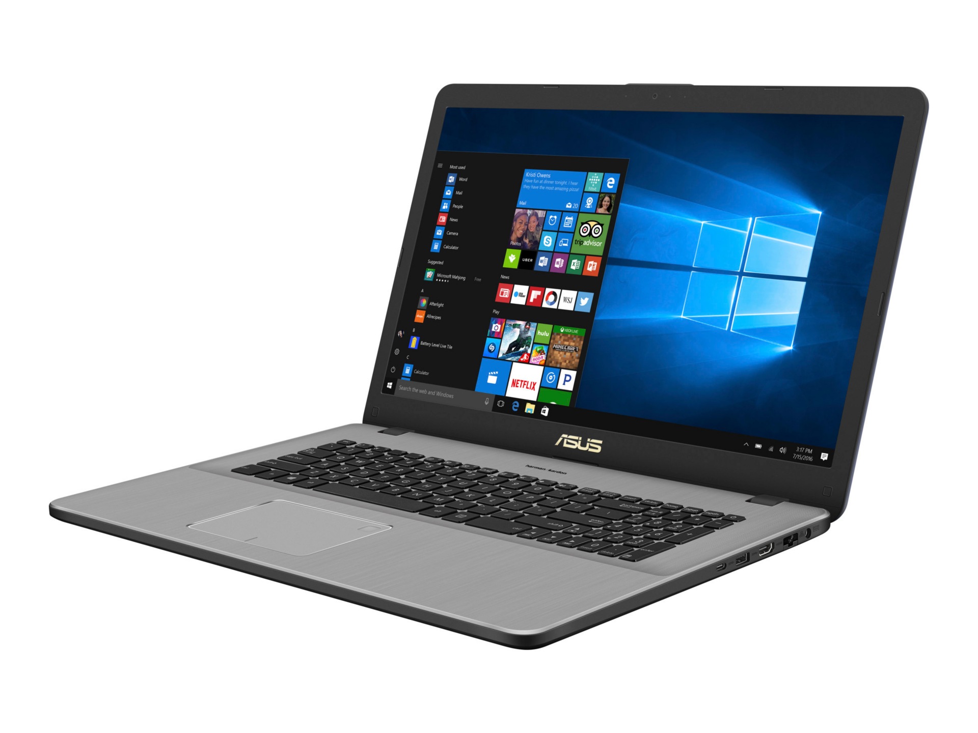 Asus VivoBook Pro 17 N705FN-ES76 - 17.3" - Core i7 8565U - 8 GB RAM - 512 G