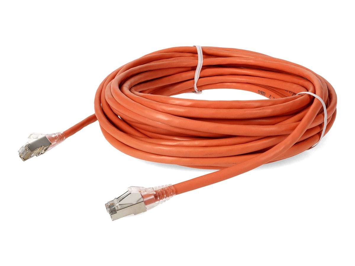 Proline 15ft RJ-45 (M)/RJ-45 (M) Shielded Straight Orange Cat6A STP Cable