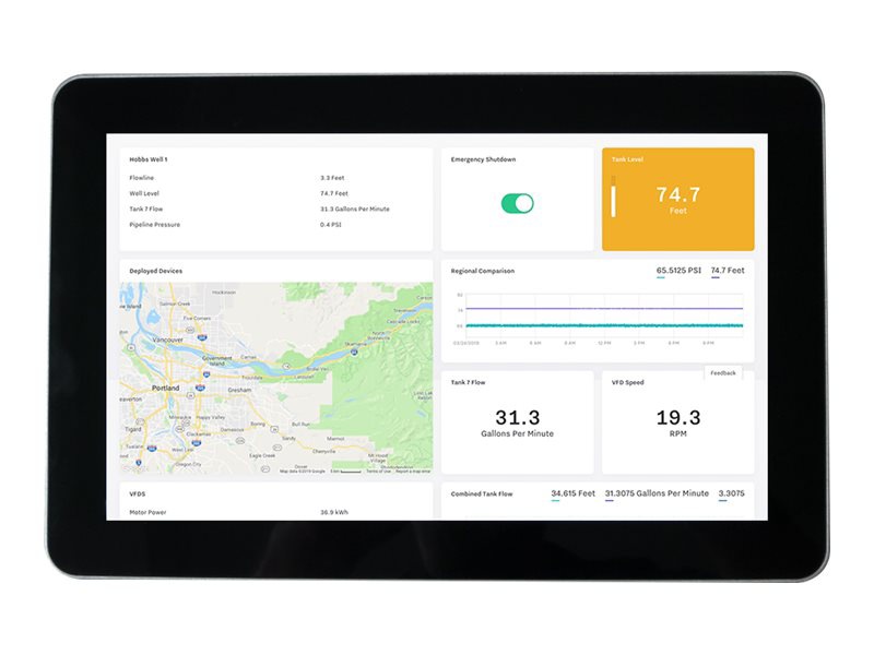 Samsara HMI10 touch panel